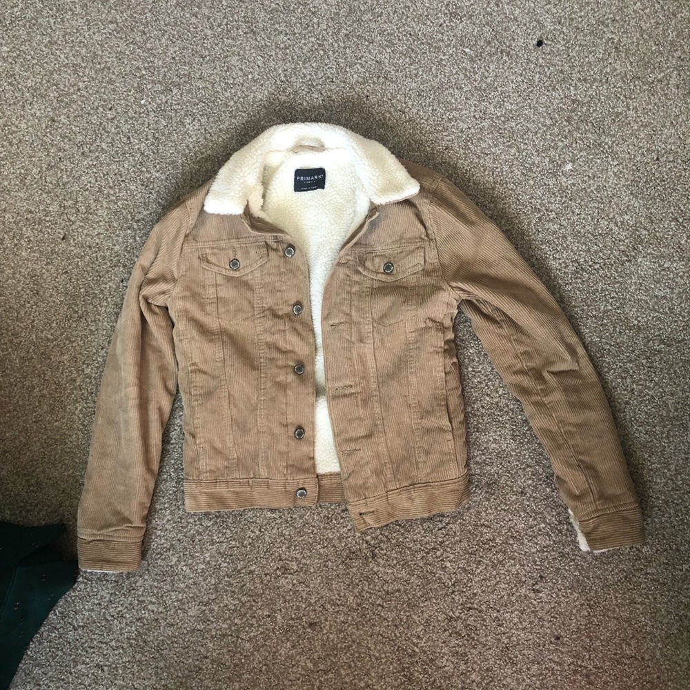 NWOT Corduroy Sherpa Jacket